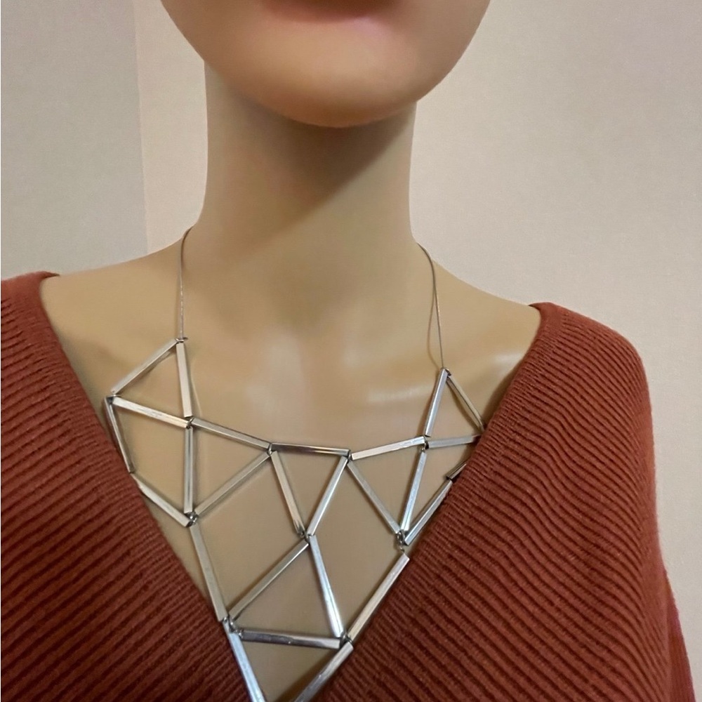 Geometric Design Modern Style Necklace